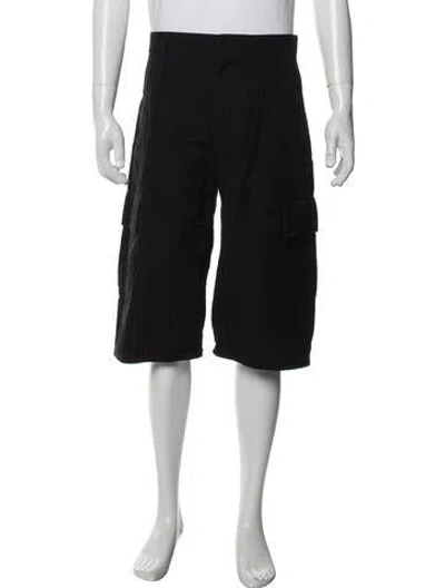 Pre-owned Givenchy Cargo Shorts In Black