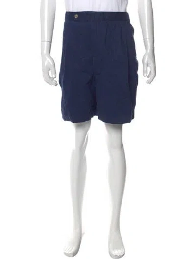 Pre-owned Givenchy Cargo Shorts In Blue