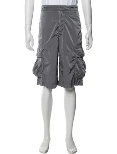 Pre-owned Givenchy Cargo Shorts In Gray