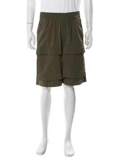 Pre-owned Givenchy Cargo Shorts In Green