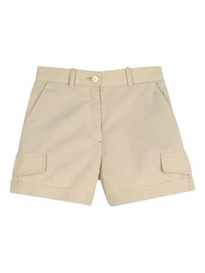 Givenchy Kids' Cargo Shorts In Neutral