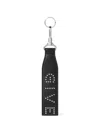 Givenchy Cargo Key Ring In Leather With Studs In Black
