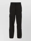 Givenchy Cargo Style Stretch Poplin Pant In Black