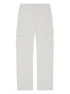 Givenchy Cargo Pockets Detail Sweatpants In 白色