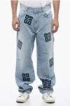 Givenchy Signature 4g-motif High-waisted Jeans
