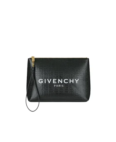 Givenchy Carry A Bag With A Large Logo In Black
