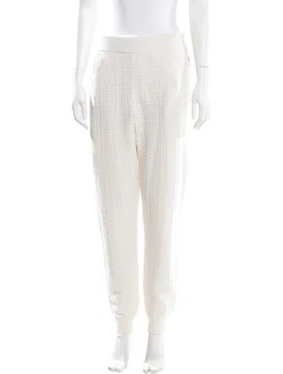 Pre-owned Givenchy Cashmere Graphic Print Sweatpants In Neutral