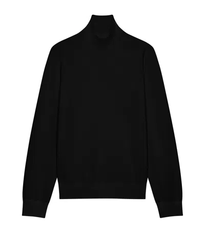 Givenchy Cashmere High-neck Sweater In Black