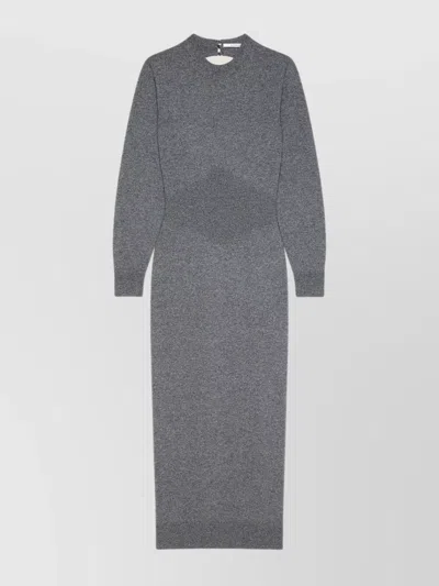 GIVENCHY CASHMERE MIDI DRESS FEATURING OPEN BACK