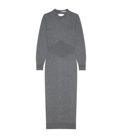 Givenchy Cashmere Open Back Midi Dress