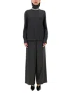Givenchy Cashmere Pullover With High Neck In Grey