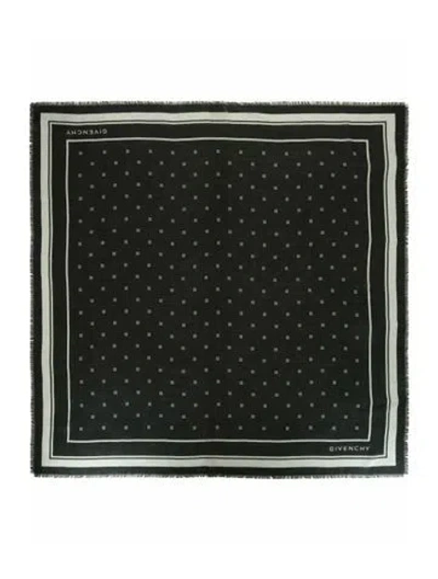 Pre-owned Givenchy Cashmere Shawl W/ Tags In Black