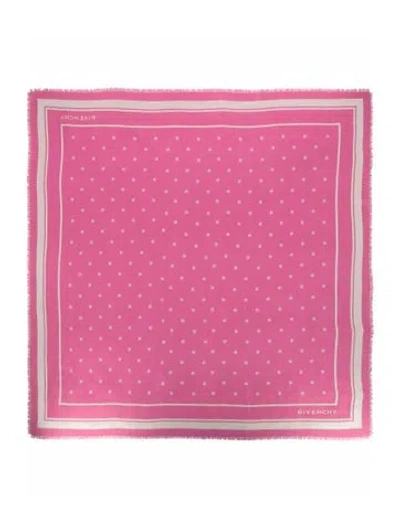 Pre-owned Givenchy Cashmere Shawl W/ Tags In Pink