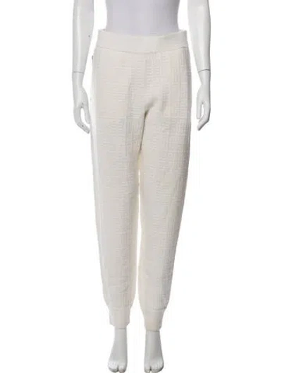 Pre-owned Givenchy Cashmere Skinny Leg Pants In Neutral