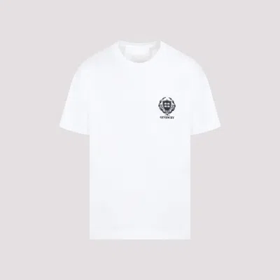 Givenchy Casual Short Sleeve Front Pocket Base T-shirt In White