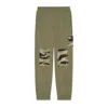 Givenchy Camouflage Patch Sweatpants In Green