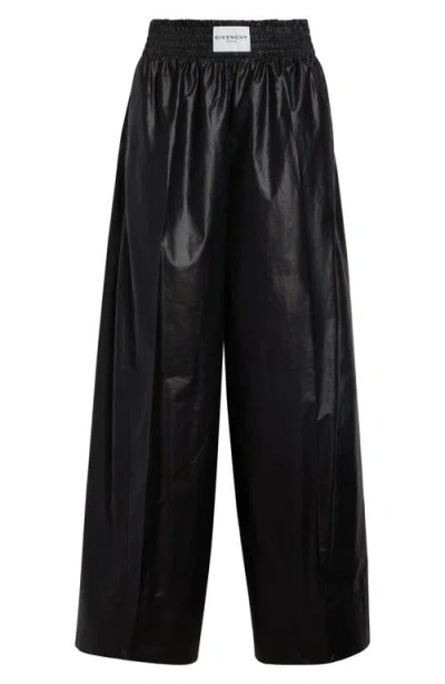 Givenchy Casual Wide Leg Cocoon Pants In Black