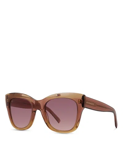 Givenchy Cat Eye Sunglasses, 53mm In Yellow