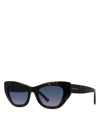 Givenchy Cat Eye Sunglasses, 54mm In Black
