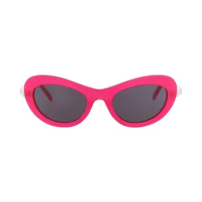 Pre-owned Givenchy Cat Eye Sunglasses 'fuchsia/smoke' | Pink | Women's Size Onesize