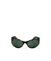 Givenchy Cat's Eye Sunglasses In Green
