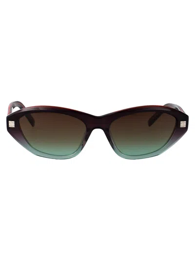 Givenchy Cat Eye Sunglasses Gv40038 I 50 F In Green