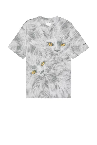 Givenchy Cat Heads T-shirt In Multicolor