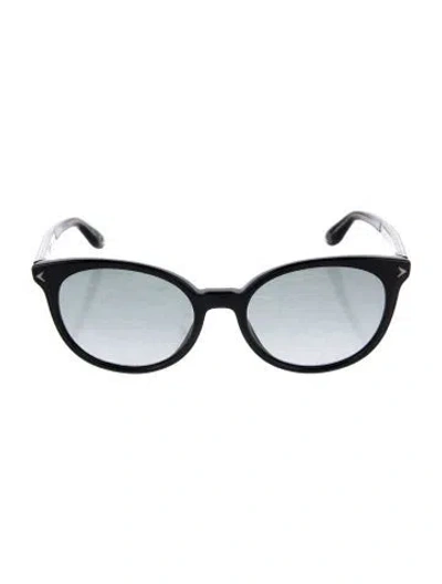 Pre-owned Givenchy Cat-eye Gradient Sunglasses In Black
