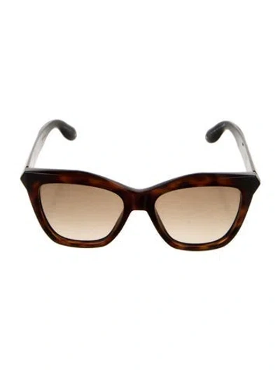 Pre-owned Givenchy Cat-eye Gradient Sunglasses In Multi