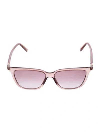 Pre-owned Givenchy Cat-eye Gradient Sunglasses In Pink