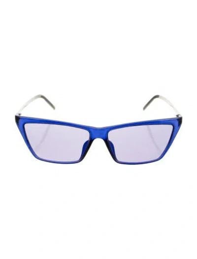 Pre-owned Givenchy Cat-eye Tinted Sunglasses In Blue