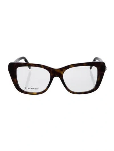 Pre-owned Givenchy Cat-eye Tinted Sunglasses In Brown
