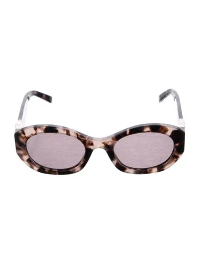 Pre-owned Givenchy Cat-eye Tinted Sunglasses In Brown