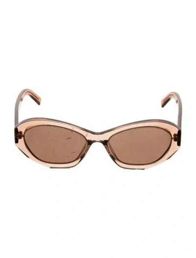 Pre-owned Givenchy Cat-eye Tinted Sunglasses In Pink