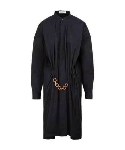 GIVENCHY GIVENCHY CHAIN BELT SHIRT DRESS