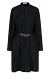 Givenchy Chemisier With Chain Belt In Black