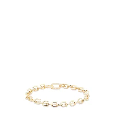 Givenchy Chain Detail Bracelet In Yellow