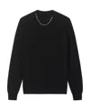 Givenchy Chain-detail Cashmere Jumper In Black