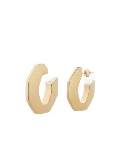 Givenchy Chain Earrings In Aureus