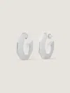 Givenchy Chain Earrings In Metal In Neutral