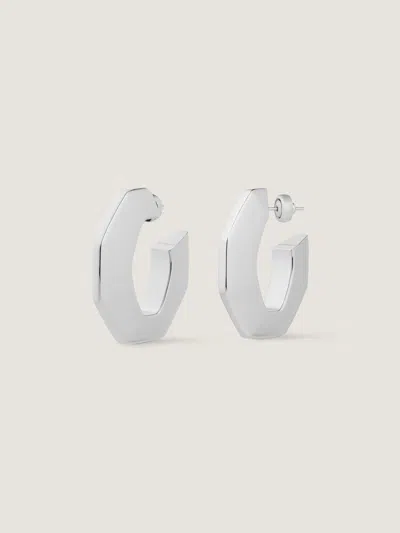 Givenchy Chain Earrings In Metal