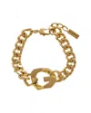 Givenchy Chain Large Metal Bracelet In Gold