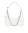 Givenchy Chain-link Detail Shoulder Bag In Ivory White
