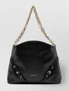 Givenchy Sac Voyou Medium En Cuir Effet Corset In Black