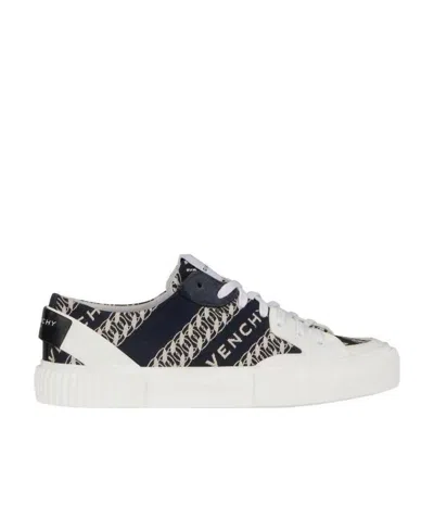 Givenchy Chain Tennis Sneakers In White