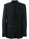 Givenchy Chain Trim Blazer In Black