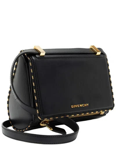 Pre-owned Givenchy Chain Trim Pandora Box Mini Crossbody (authentic Pre-loved)