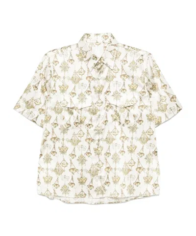 Givenchy Chandelier-print Shirt In White
