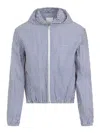 Givenchy Mini Shrunken Windbreaker Jacket For Men In Blue