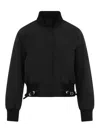 Givenchy Long Sleeve With Attached Belt Blouson Women In Black